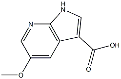 5-Methoxy-7-azaindole-3-carboxylic acid CAS#: 1190322-23-6