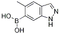5-Methyl-1H-indazole-6-boronic acid CAS#: 1310383-42-6