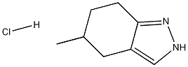 5-Methyl-4,5,6,7-tetrahydro-2H-indazole, HCl CAS#: 1226808-56-5