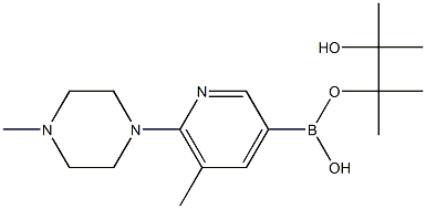 5-Methyl-6-(4-methylpiperazin-1-yl)pyridine-3-boronic acid pinacol ester CAS#: 1191062-86-8
