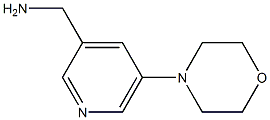 (5-Morpholinopyridin-3-yl)MethanaMine CAS#: 1211519-07-1