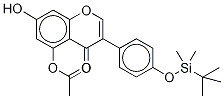 5-O-Acetyl-4'-O-tert-butyldiMethylsilyl Genistein CAS#: 1330249-25-6