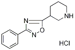 5-(Piperidin-3-yl)-3-(pyridin-3-yl)-1,2,4-oxadiazole hydrochloride CAS#: 1185296-23-4