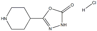 5-(Piperidin-4-yl)-1,3,4-oxadiazol-2(3H)-one hydrochloride CAS#: 1046079-35-9