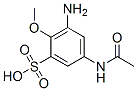 5-acetamido-3-amino-2-methoxybenzenesulphonic acid CAS#: 70900-30-0