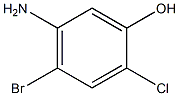 5-amino-4-bromo-2-chlorophenol CAS#: 1232505-77-9