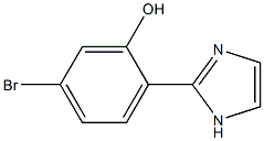 5-broMo-2-(1H-iMidazol-2-yl)phenol CAS#: 1282516-66-8