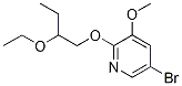 5-broMo-2-(2-ethoxybutoxy)-3-Methoxypyridine CAS#: 1315545-07-3