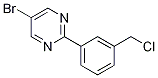 5-broMo-2-(3-(chloroMethyl)phenyl)pyriMidine CAS#: 1100598-50-2