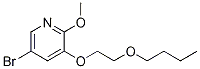 5-broMo-3-(2-butoxyethoxy)-2-Methoxypyridine CAS#: 1315545-09-5