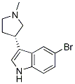 5-broMo-3-((S)-1-Methylpyrrolidin-3-yl)-1H-indole CAS#: 1266317-80-9