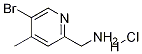(5-broMo-4-Methylpyridin-2-yl)MethanaMine hydrochloride CAS#: 1257535-47-9