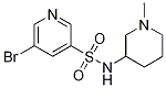 5-broMo-N-(1-Methylpiperidin-3-yl)pyridine-3-sulfonaMide CAS#: 1292400-52-2