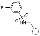 5-broMo-N-(cyclobutylMethyl)pyridine-3-sulfonaMide CAS#: 1250508-64-5