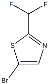 5-bromo-2-(difluoromethyl)-1,3-thiazole CAS#: 1319255-36-1