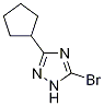 5-bromo-3-cyclopentyl-1H-1,2,4-triazole(SALTDATA: FREE) CAS#: 1210976-47-8