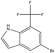 5-bromo-7-(trifluoromethyl)-1H-indole CAS#: 1260658-60-3