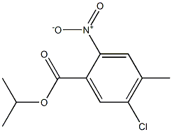 5 - chloro-4 - Methyl-2- nitro - benzoic acid isopropyl ester CAS#: 1204518-43-3