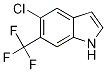 5-chloro-6-(trifluoromethyl)-1H-indole CAS#: 1186404-60-3