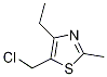 5-(chloromethyl)-4-ethyl-2-methyl-1,3-thiazole(SALTDATA: FREE) CAS#: 1119449-92-1