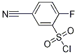 5-cyano-2-fluorobenzene-1-sulfonyl chloride CAS#: 1101120-80-2