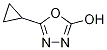 5-cyclopropyl-1,3,4-oxadiazol-2-ol(SALTDATA: FREE) CAS#: 1227465-66-8
