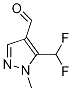 5-(difluoromethyl)-1-methyl-1h-pyrazole-4-carbaldehyde CAS#: 1204298-70-3