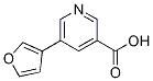 5-(furan-3-yl)pyridine-3-carboxylic acid CAS#: 1160106-84-2