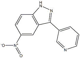 5-nitro-3-(pyridin-3-yl)-1H-indazole CAS#: 1356087-84-7