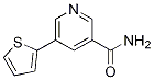 5-(thiophen-2-yl)pyridine-3-carboxamide CAS#: 1265919-10-5