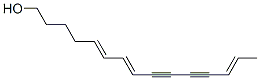 (5E,7E,13E)-5,7,13-Pentadecatriene-9,11-diyn-1-ol CAS#: 71608-95-2