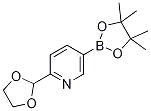 6-(1,3-Dioxolan-2-yl)pyridine-3-boronic acid pinacol ester CAS#: 1309982-39-5