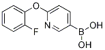 (6-(2-Fluorophenoxy)pyridin-3-yl)boronic acid CAS#: 1105663-76-0