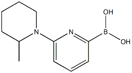 6-(2-METHYLPIPERIDIN-1-YL)PYRIDINE-2-BORONIC ACID CAS#: 1309981-33-6