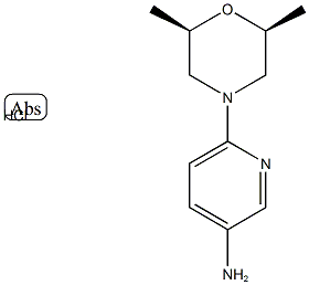 6-((2R,6S)-2,6-dimethylmorpholino)pyridin-3-amine hydrochloride CAS#: 1282295-12-8