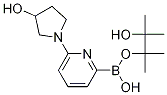 6-(3-HYDROXYPYRROLIDIN-1-YL)PYRIDINE-2-BORONIC ACID PINACOL ESTER CAS#: 1310383-03-9