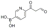 6-(3-Oxopropanoyl)pyridine-3-boronic acid CAS#: 1310384-29-2