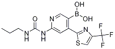 6-(3-propylureido)-4-(4-(trifluoroMethyl)thiazol-2-yl)pyridin-3-ylboronic acid CAS#: 1186112-85-5