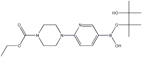 6-(4-(ETHOXYCARBONYL)PIPERAZIN-1-YL)PYRIDINE-3-BORONIC ACID PINACOL ESTER CAS#: 1073354-26-3
