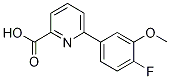 6-(4-Fluoro-3-Methoxyphenyl)picolinic acid CAS#: 1261977-99-4