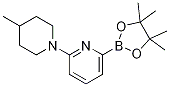 6-(4-METHYLPIPERIDIN-1-YL)PYRIDINE-2-BORONIC ACID PINACOL ESTER CAS#: 1310383-51-7