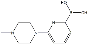 6-(4-Methylpiperazin-1-yl)pyridine-2-boronic acid CAS#: 1309981-34-7