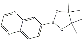 6-(4,4,5,5-Tetramethyl-1,3,2-dioxaborolan-2-yl)quinoxaline CAS#: 1167418-13-4