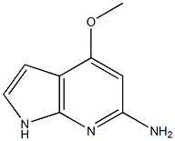 6-AMino-4-Methoxy-7-azaindole CAS#: 1190311-52-4