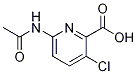 6-Acetamido-3-chloropicolinic acid CAS#: 1187386-38-4