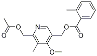 6-Acetoxymethyl-4-methoxy-5-methyl-3-pyridylmethanol o-Toluate CAS#: 1159977-01-1