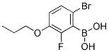 6-BROMO-2-FLUORO-3-PROPOXYPHENYLBORONIC ACID CAS#: 1072951-85-9