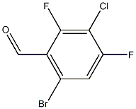 6-BroMo-3-chloro-2,4-difluorobenzaldehyde CAS#: 1160573-22-7