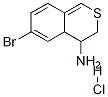 6-BroMo-3,4-dihydro-2H-isothiochroMen-4-aMine HCl CAS#: 1187830-57-4
