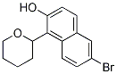 6-Bromo-1-(tetrahydropyran-2-yl)naphthalen-2-ol CAS#: 1133116-41-2